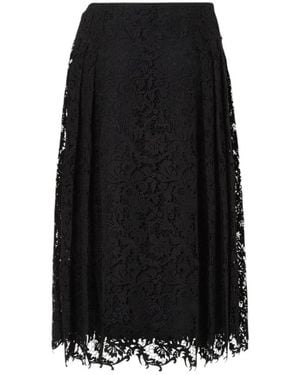 Fendi Midi Skirts - Negro