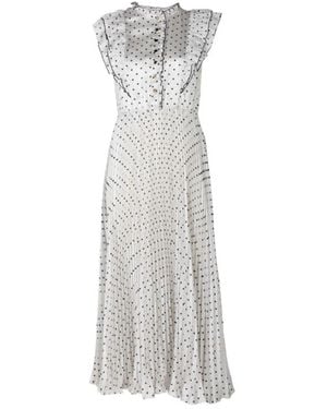 Self-Portrait Midi Dresses - Grey