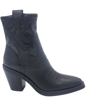 Ash Cowboy Boots - Azul