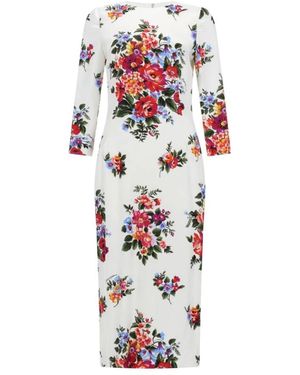 Dolce & Gabbana Midi Dresses - Blanco