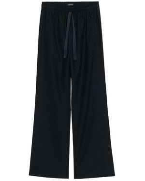 Zadig & Voltaire Wide Trousers - Negro