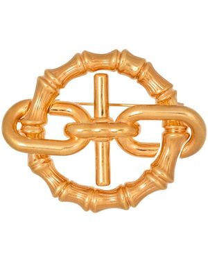 Balmain Bamboe Sync Broche - Metallic