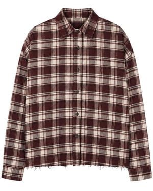 Laneus Shirts - Brown