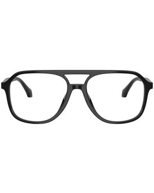 Versace Aviator-Brille - Schwarz