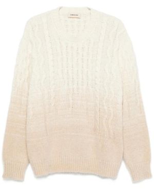 ATOMOFACTORY Round-Neck Knitwear - White