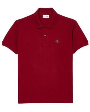 Lacoste Polo Shirts - Rojo