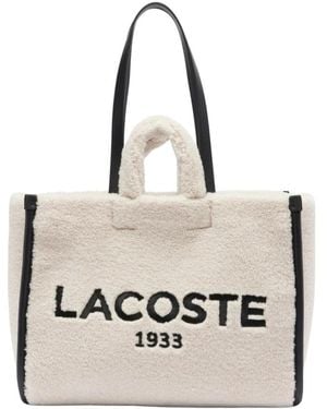 Lacoste Shopping Bags - Metallic