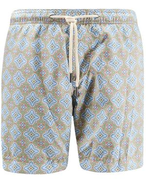 Peninsula Badmode ,Grijs ,Polyester Zwemshorts - Blauw
