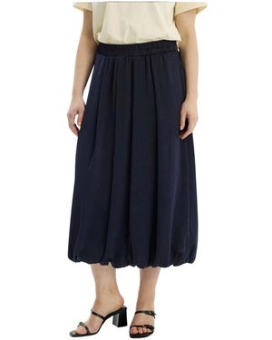 iN FRONT Midi Skirts - Blu