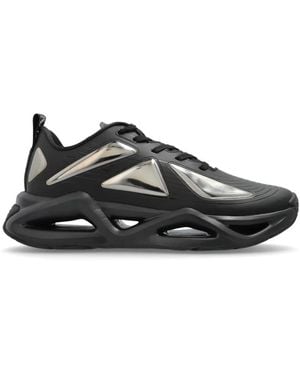 EA7 Sneakers Mit Logo - Schwarz