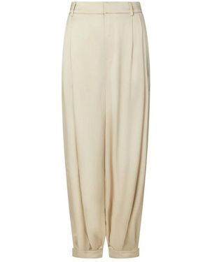 Neo Noir Wide Trousers - Neutro
