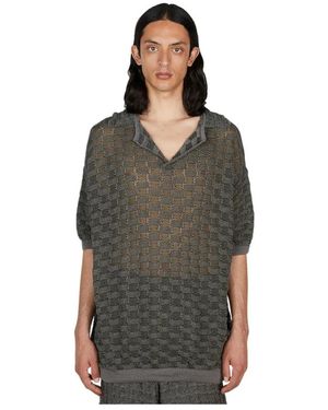 Isa Boulder Oversized Tops - Gris