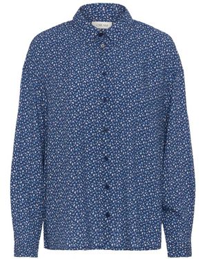 Cream Shirts - Blue