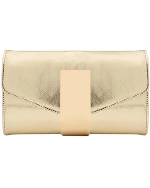 TWENTYFOUR Tassen ,Geel ,Lb-10115Pe 25 Clutch - Naturel