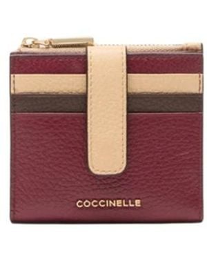 Coccinelle Metallic Medium Wallet - Pink