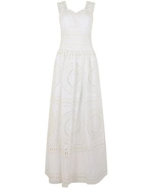 Alberta Ferretti Maxi Dresses - White