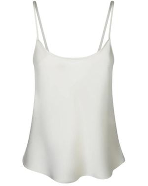 Blanca Vita Sleeveless Tops - Wit