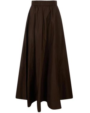 P.A.R.O.S.H. Maxi Skirts - Brown