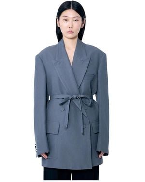 Dries Van Noten Blazers - Blue