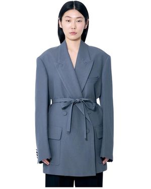 Dries Van Noten Blazers - Blue