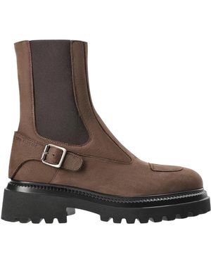 COPENHAGEN Chelsea Boots - Marron