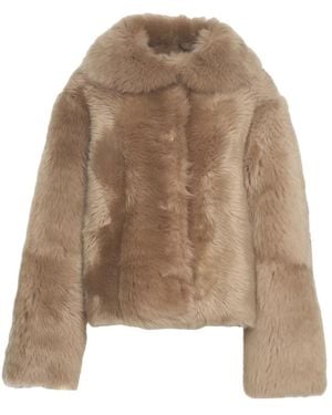 1972 DESA Faux Fur & Shearling Jackets - Natural