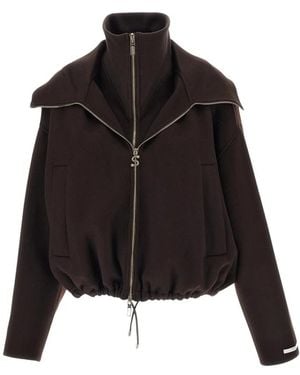 Sportmax Light Jackets - Negro