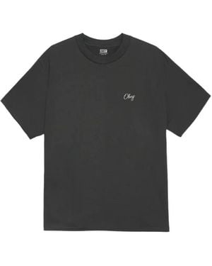 Obey T-Shirts - Black