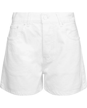 Lois Korte Broeken ,Wit ,Katoen Sandra-C Shorts