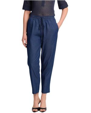 Kocca Cropped Trousers - Blue