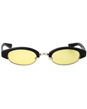 McQueen Am0534S Zonnebril - Geel