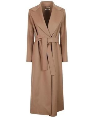 Max Mara Jassen ,Bruin ,Wol Poldo Wikkeljas
