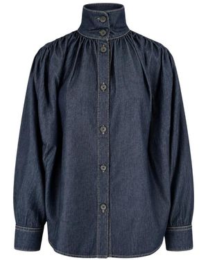 IRO Overhemden ,Blauw ,Katoen Wm 18Coming Shirt