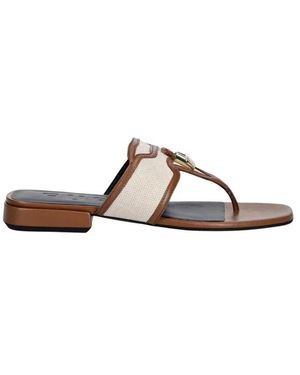 Furla Flip Flops - Marrón