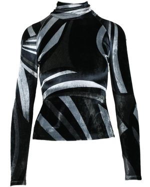 Emilio Pucci Long Sleeve Tops - Nero