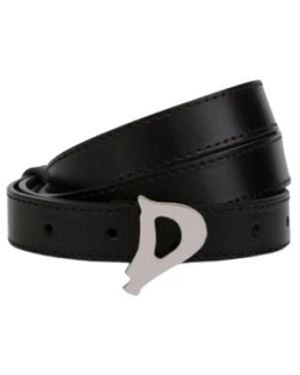 Dondup Cintura H. 2Cm - Schwarz