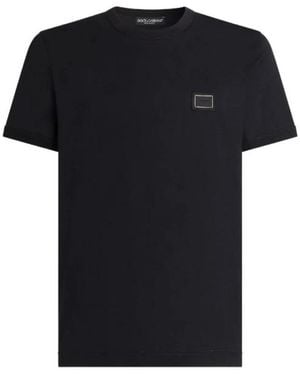 Dolce & Gabbana T-Shirts - Black