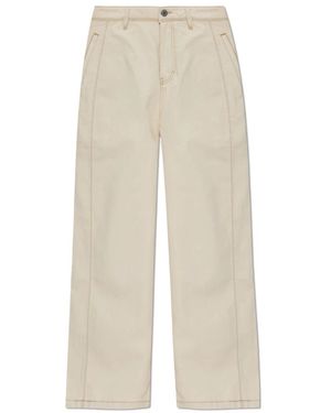 Ami Paris Weit Geschnittene Jeans - Natur