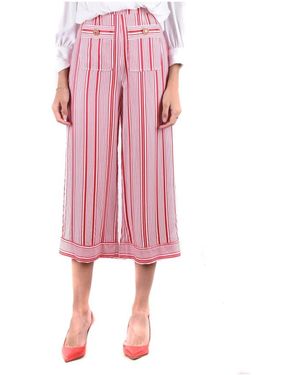 Elisabetta Franchi Wide Trousers - Pink