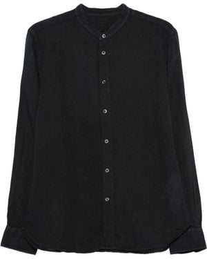 120% Lino Casual Shirts - Black