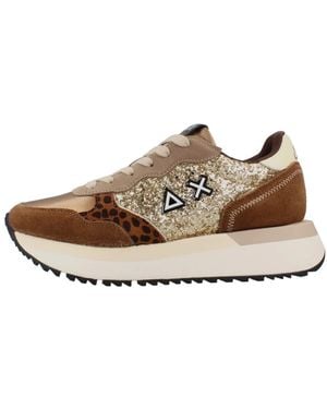 Sun 68 Sneakers - Marron