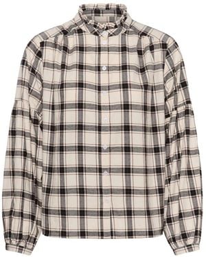 Part Two Blouse Met Knoopsluiting - Grijs