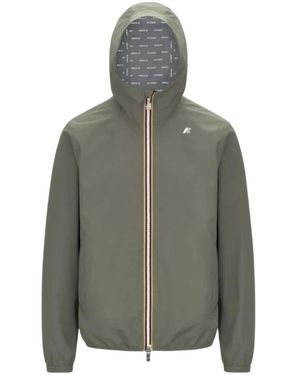 K-Way Fitness ,Groen ,Polyester Jack Stretch Dot Jacket