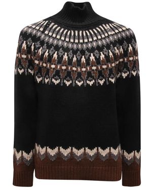Dondup Maglione Dolcevita Pullover - Schwarz