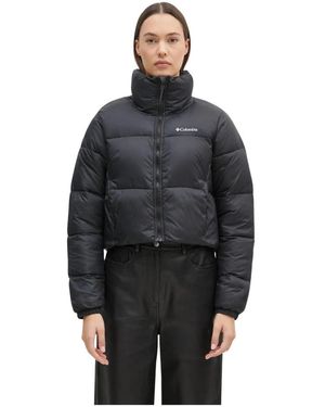 Columbia Fitness ,Zwart ,Leer Puffect Colorblock Jacket
