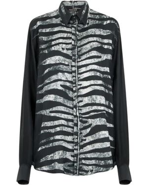 Roberto Cavalli Casual Shirts - Black