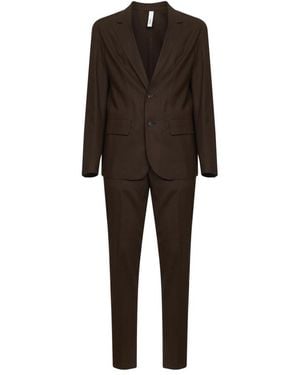 Hevò Single Breasted Suits - Negro