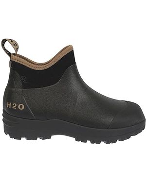 H2O Schoenen ,Zwart ,Enkellaarsjes