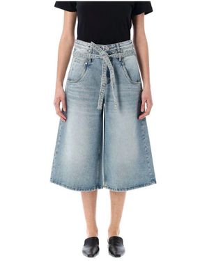 Low Classic Denim Shorts - Blue