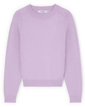 mötivi Round-Neck Knitwear - Morado